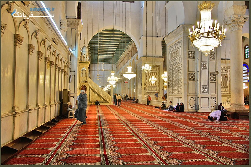 مسجد اموی در دمشق سوریه
