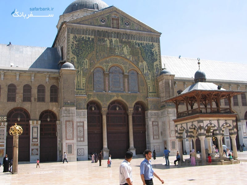 مسجد اموی در دمشق سوریه