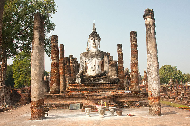 جاذبه های گردشگری تایلند، معبد وات ماهاتاد در بانکوک
