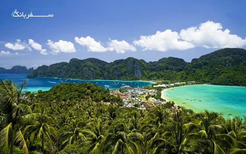 جزیره بامبو در مجموعه جزایر فی فی تایلند