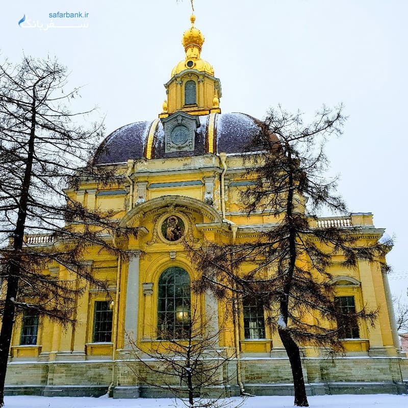 آرامگاه شاهان روس در کلیسای پیتر و پائول سن پترزبورگ 