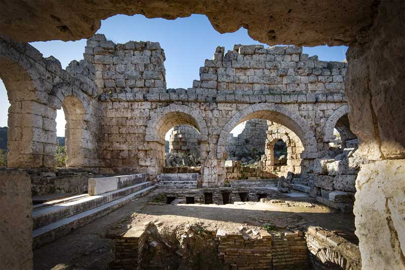 حمام رومی ها در ترکیه 