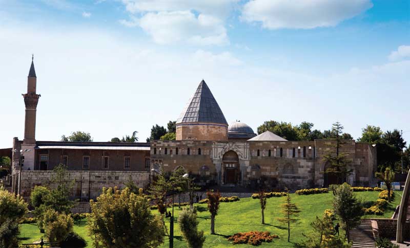 تپه و مسجد علاء الدین در قونیه ترکیه