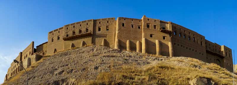 ارگ اربیل عراق قدیمی ترین قلعه جهان