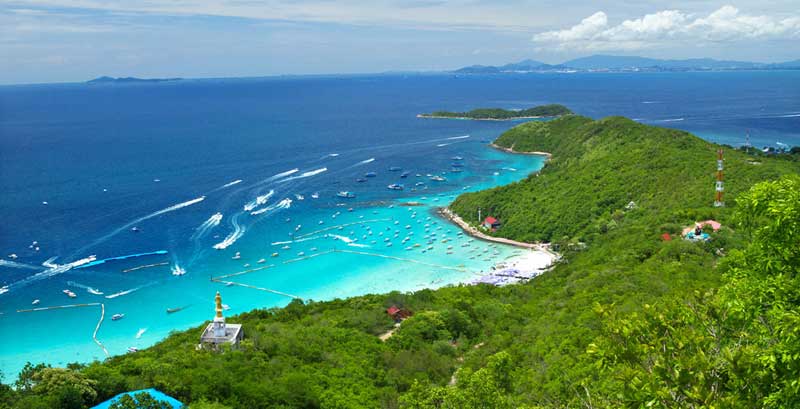  جزیره مرجانی پاتایا منطقه ای توریستی در تایلند
