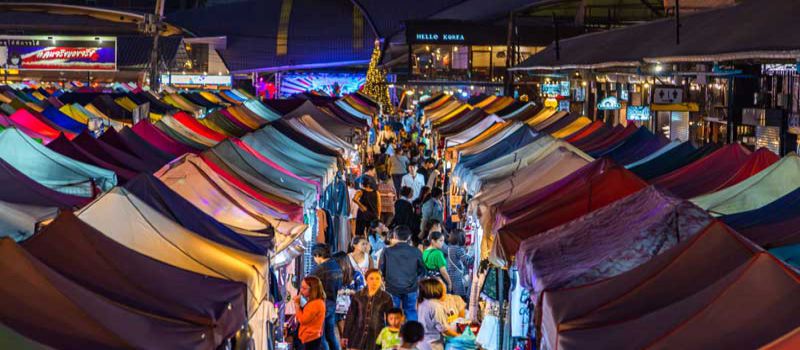 برترین بازارهای شبانه بانکوک