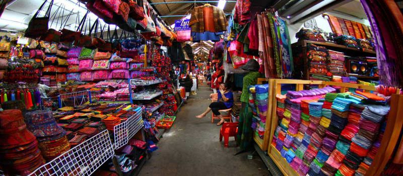 بازار آخر هفته چاتوچاک در بانکوک تایلند