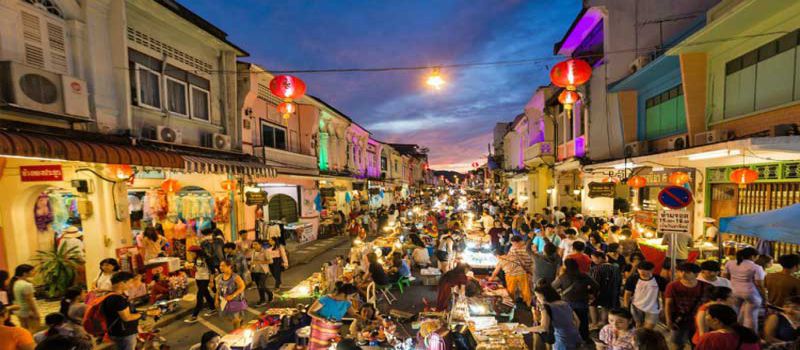 بازار شب آخر هفته پوکت برای خرید سوغاتی از تایلند