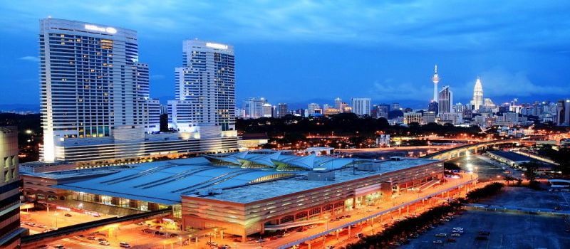 کی ال سنترال مالزی مجموعه ای از هتل ها، رستوران ها و مراکز خرید