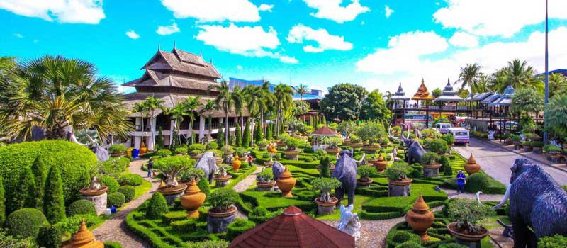  نانگ نوچ پاتایا بزرگترین باغ گیاه شناسی و گرمسیری تایلند