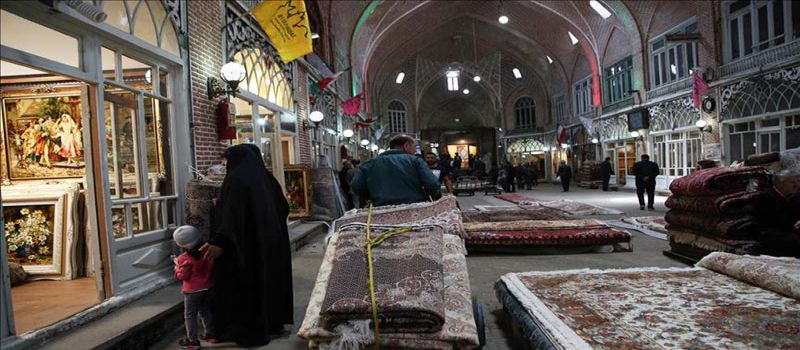 بازار تبریز بزرگترین بازار سرپوشیده ایران