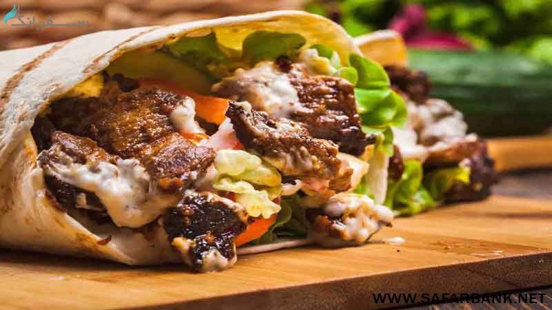غذای شاورما در دبی